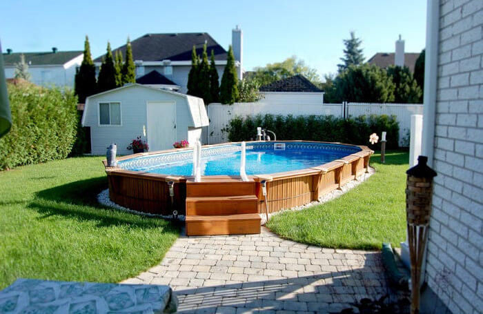 Above Ground Swimming Pool Deck Ideas